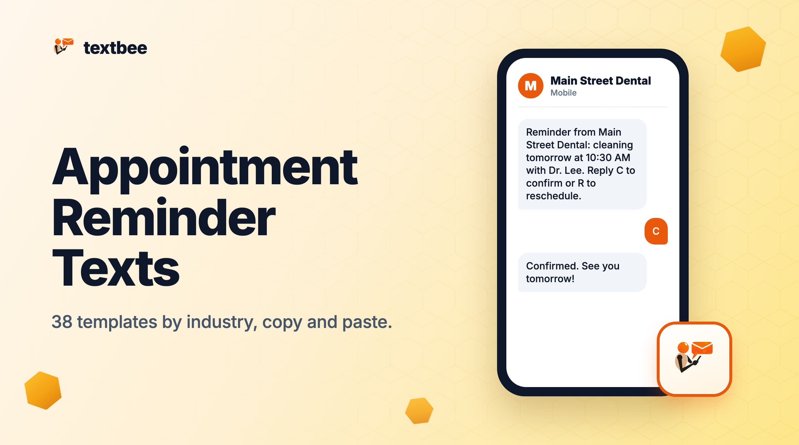 38 Appointment Reminder Text Templates by Industry (Copy and Paste, 2026)