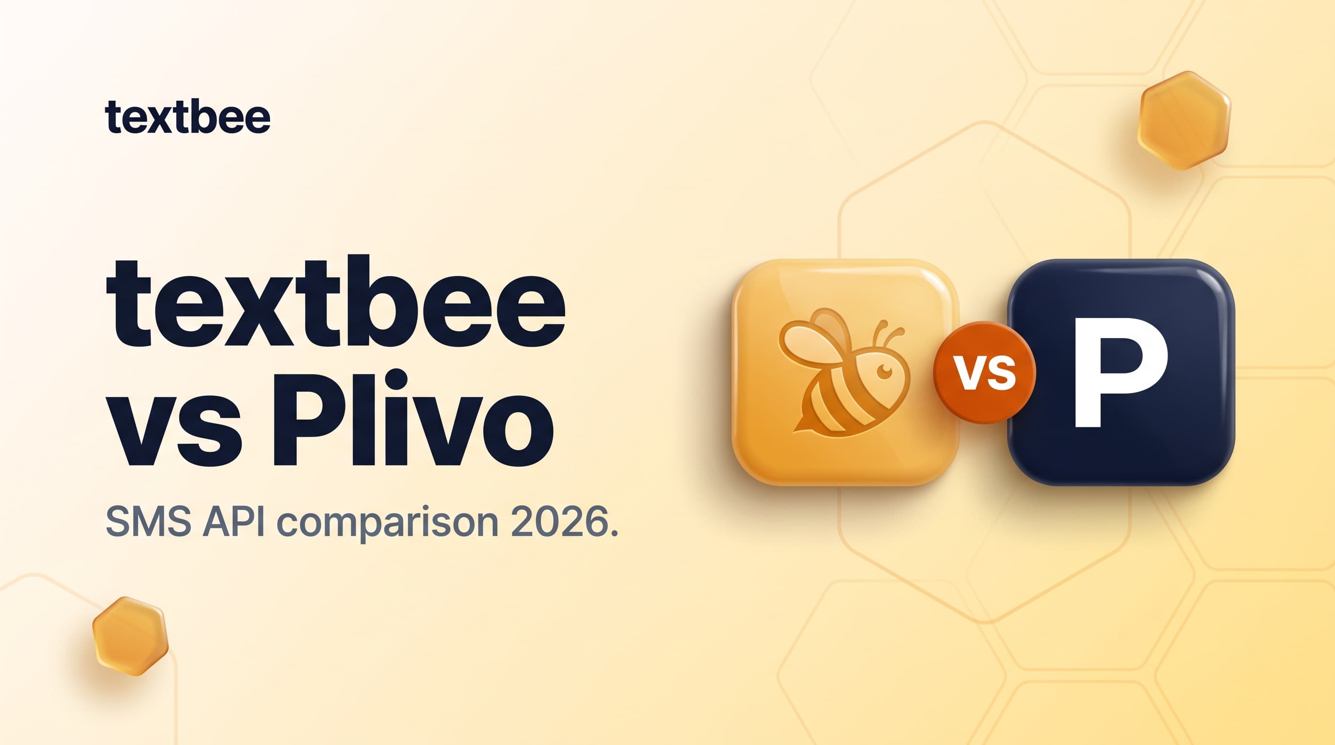 textbee vs Plivo SMS API in 2026: Full Comparison
